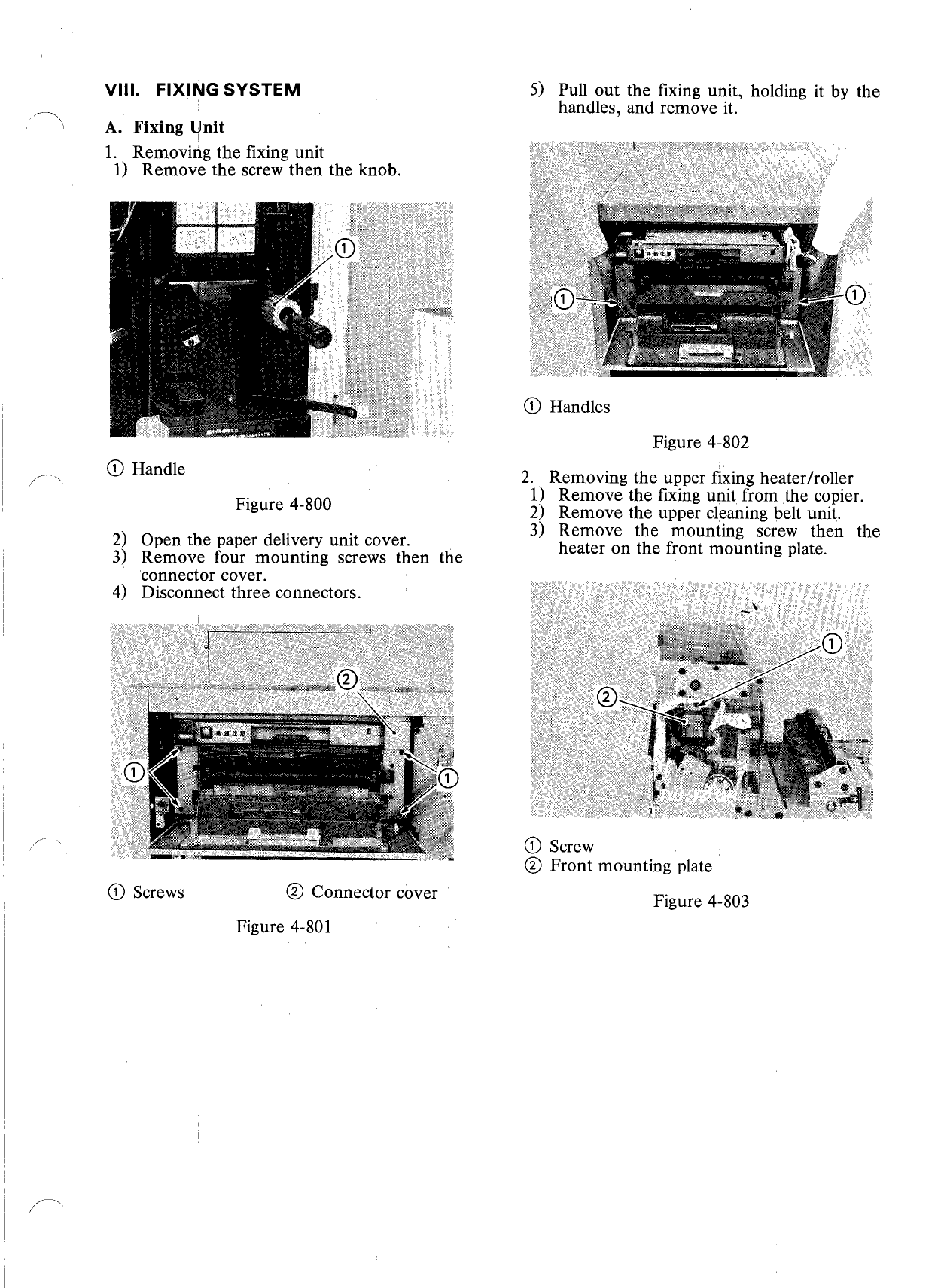 Canon ColorLaserCopier CLC-1 Parts and Service Manual-4